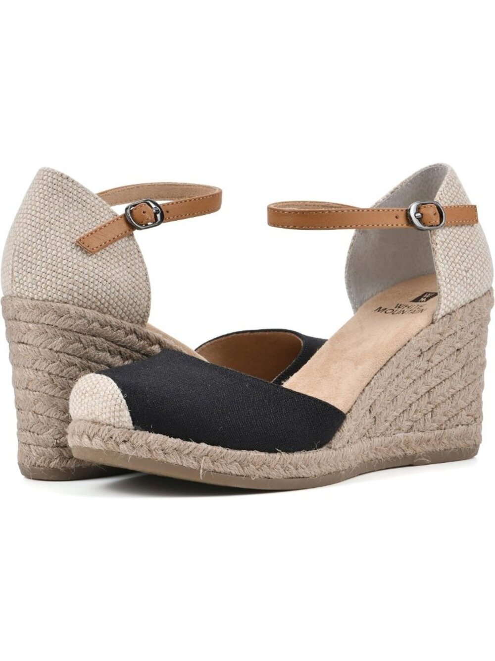 Stylish Women's Espadrille Wedge Sandals - Comfortable Summer Footwear - Picture 4 of 8